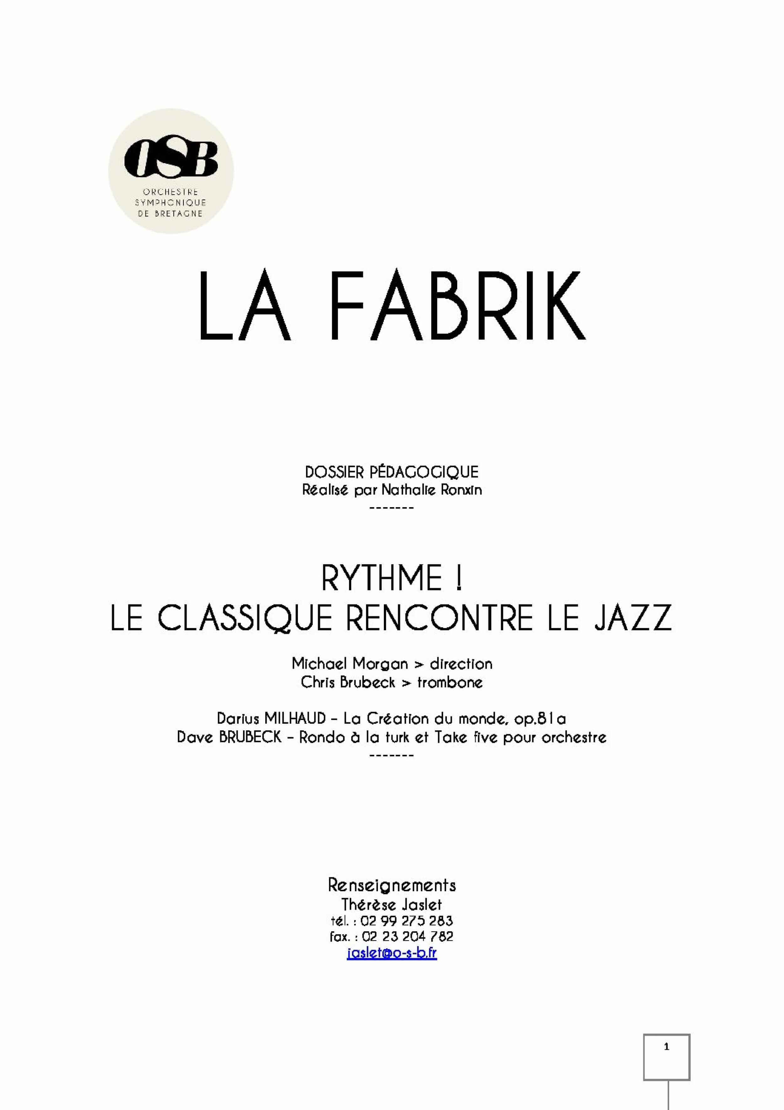 Quand le classique rencontre le jazz